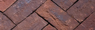 Brick paving