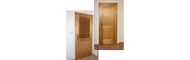 Wooden interior doors