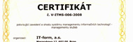 Certification of IT services